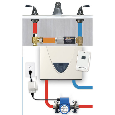 Aquamotion On Demand, Tankless Heater W/Out Built-In Pump (N) No Timer AMH1K-RODRN
